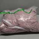 Faux Fur Comforter Cover Set - Fluffy Plush Dusty Rose Bedding 4Pcs (1 Duvet Cover + 2 Pillowcases + 1 Velvet Bed Skirt) - Queen