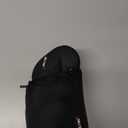 MLVOC Travel Pillow 100% Pure Memory Foam Neck Pillow, Comfortable & Breathable Cover, Machine Washable, Airplane Travel Kit with 3D Contoured Eye Masks, Earplugs, and Luxury Bag, Standard (Black)