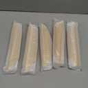 5 Pack Finger Pulls for Cabinets, Streamlined Long Concealed Handle for Home Kitchen Door Drawer Cabinet, Mount Finger Edge Tab Golden Pull Aluminum (Gold,200mm/7.87" Overall Length)