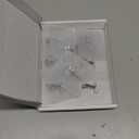 Jwxstore 12 Pack Heavy Duty Self Adhesive Hooks - 33lb Max, Transparent, Waterproof, Sticky Wall Hooks for Keys, Bathroom, Shower, Outdoor, Kitchen, Door, Home Improvement, Utility