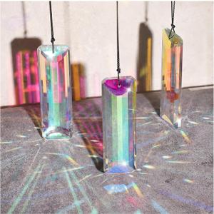 3Pcs Crystal Sun Catcher Prisms, Large Sun Catchers Indoor Window with 10M, Rainbow Maker for Windows, Room, Chandelier, Garden Home Decor