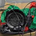 Danxilu 12 FT Giant Christmas Inflatable Santa Claus Outdoor Decorations Built-in LED Lights, Large Inflatable Santa Blow up Yard Decorations IP44 Waterproof Xmas Decor for Outside Lawn Holiday Party