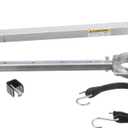 attwood Heavy Duty Transom Saver, Adjustable from 32 to 44 Inches, Heavy Duty Head, Roller and Trailer Mounts, SP-424-ADJ-RB