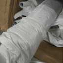 HOTEEL 10x20 Pop up Canopy Tent for Parties, Heavy Duty Easy Setup Tent Without Sidewalls, Outdoor Commercial Instant Gazebo for Wedding Event, with Roller Bag & Sand Bags, White(Hexagonal Frame)