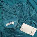 BeryLove Formal Dresses for Women 2026 Wedding Guest with Slit Cocktail Elegant Lace Long Prom Dress (Teal, XL)