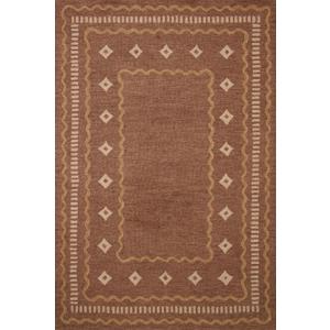 Loloi Chris Loves Julia Alfie Clay / Spice 2'-3" x 3'-9" Accent Rug