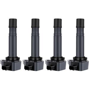 ECCPP Set of 4 Ignition Coils Pack for Civic for Honda L4 1.8L 2006-2011 Replacement for UF582 C1580 5C16371788393 RNAA01 IC662