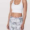 lululemon Energy Bra Long Line (White, M)