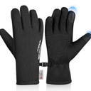 ATERCEL 3M Thinsulate Winter Gloves Men Women, Waterproof Thermal Cold Weather Gloves, Touchscreen Snow SKI Skating Gloves