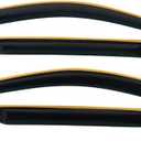 Side Window Deflectors Compatible for VW Volkswagen Tiguan 2012 2013 2014 2015 2016 Car Weathershield Weather Shield Sun Rain Guard Shield
