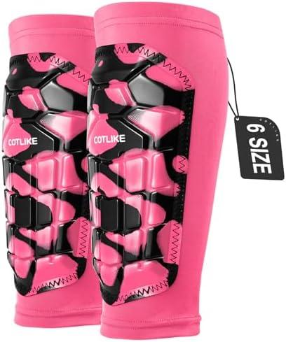 Soccer Shin Guards Kids Youth, Ski Shin Guard Sleeves for Boys Girls Adults Men Women, Protective Soccer Equipment for 2-18 Years Old Boys Girls, High Impact Resistant Breathable Comfortable
