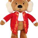 Vosego Amadeus Mozart Plush Bear  Plays 40 Mins of Classical Music, Educational & Soothing Interactive Teddy Bear for Babies & Toddlers, Perfect