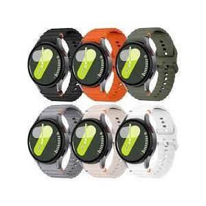 Sport Band for Samsung Galaxy Watch 7 Band 40mm 44mm,No Gap Soft Silicone Strap for Galaxy Watch