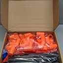 NZQXJXZ 3x2 ft Cornhole Board Set with 8 Bean Bags and Carrying Bag, Outdoor Toss Game Set for Kids and Adults, Portable Corn Hole Sets for Beach Lawn Backyard (Solid Red Blue)