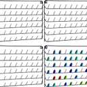 4 pack thread holder wall mount54 spools sewing thread organizersewing thread storagethread rackspool thread holderthread organizers and storagethread spool organizer, Black