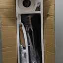 Black Ceiling Fan No Light, 52 in Outdoor Ceiling Fan with Remote, Indoor Ceiling Fans without lights 3 Blades, 6 Speed Reversible DC Motor Modern for Patios, Kitchen, Bedroom, Porch (Black)