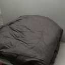 L LOVSOUL Goose Feather Down Fiber Comforter King Size, 100% Organic Cotton Fabric Duvet Insert, 1200TC, 750+Fill Power, Hotel Collection, All Season Grey Bedding Comforters with 8 Tabs