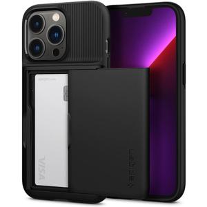 Spigen Slim Armor CS Designed for iPhone 13 Pro Case (2021) - Black