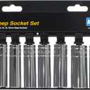 Tools 8 PC. 3/8" DR. METRIC SOCKET SET W/RAIL,19304