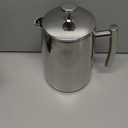 Secura French Press Coffee Maker, 50-Ounce, 304 Stainless Steel Insulated Coffee Press with Extra Screen