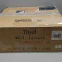 Outdoor Barn Light Fixture, 16 Inch Large Dome Farmhouse Exterior Wall Mount Light, Rustic Wall Sconce Indoor Wall Lighting Fixture, Industrial Bronze Gold Lantern for Porch, 1 Pack (Not Dusk to Dawn)