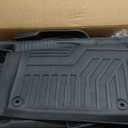 KUST Floor Mats Set for 2020-2025 Kia Telluride 7 Seats, Rear Cargo Trunk Liner with 2nd/3rd Row Backrest Kick Mat All Weather Protection for Telluride Accessories TPE Rubber High Edge