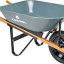 Corona Tools Wheelbarrow in a Box 5 Cubic Foot Heavy Duty Garden Cart with 15 Flat-Free Tire for Gardening, Planting & Outdoor Use