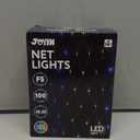 JOYIN 100 LED Christmas Net Lights,4X 6FT Christmas Mesh Lights with 8 Modes, Connectable, Waterproof for Bushes Trees Yard Indoor Outdoor Xmas Decorations (Multicolor)