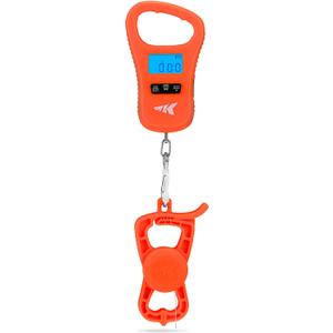 KastKing ToughTide Fishing Scale, USB Charging, 65lb Capacity, Ultra-Thin Digital Fish Scale, LCD Display, Ergonomic Handle, Fish Scales Digital Weight, Fishing Accessories for Men