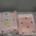 Queen Comforter Set with Sheets for Girls-7 Pieces Queen Bedding Sets with Pink Comforter, Sheets, Pillowcases & Shams for Kids (Pink Gold Heart, 90" X 90")