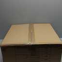 ZMISHIBO Outdoor Ceiling Fans with Light for Patios, Waterproof Gazebo Fan with Remote Control Smart App, 3CCT Dimmable, Plug in Caged Ceiling Fan with Pull Chain for Porch Pergola, Black