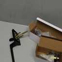 Haidms Matte Black Front Door Handle, Single Cylinder Exterior Door Entry Handle with Door Lever, Entry Door Handle Set, Reversible for Right and Left Handed Sided Doors