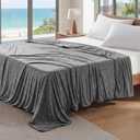 Bedsure Summer Cooling Blanket Queen Size, Lightweight Cold Blankets for Sleeping, Ice Cool Thin Bed Top Arc-Chill Summer Bedding for Hot Sleepers Night Sweats with Rayon Derived from Bamboo, 90x90