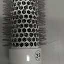 Professional Round Brush for Blow Drying - Small Ceramic Ionic Thermal Barrel Brush for Sleek, Precise Heat Styling and Salon Blowout - Lightweight Round Hair Brush (Barrel 1.3 inch, Bristle 2 Inch)