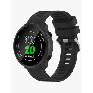 TopPerfekt Band Compatible with Garmin Forerunner 55 20mm Soft Silicone Replacement Watch Band Strap Wristband for Forerunner 570 42mm/165/158/645/245/Vivoactive 5/6/Venu 2 Plus/Galaxy watch 4 42MM