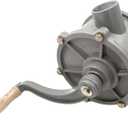 Hand Gas Diesel Transfer Pump for 30 Gallon 35 Gallon 40 Gallon Gas Fuel Diesel Caddy, Aluminum Drum Rotary Hand Pump Easy to Handle, Inlet Pipe & Outlet Pipe 1-1/4" (Only Pump & Grip)