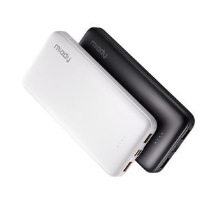 Miady 2-Pack Portable Charger, Slim 10000mAh Power Bank Dark Black+White
37Wh丨Dual USB丨3 Outputs 2 Inputs丨Slim丨Compatible with iPhone 17 16 Galaxy S24 Android Tablets etc丨Flight-Safe丨Black+White