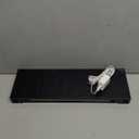 JALL 16" Large Digital Wall Mount Clock, Count Down Timer, Alarm, Big LED, RGB Color, DST, Temperature for Living Room Classroom Desk, Xmas, Birthday Gift for Senior Mom Dad (White Green, 16 inches)