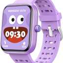 Gydom Smart Watch for Kids No APP No Phone Needed, 1.83" Fitness Tracker Watch with Heart Rate/Sleep Monitor, IP68 Waterproof Pedometer, Step Counter, Puzzle Games for Girls Teens 5-16, 81 Sport Mode (Purple)