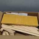 BeeCastle Medium Beehive Frames and Wax Foundations,10 Pack Honey Bee Frames with Wooden Bee Hive Frames and 100% Beeswax Coated Foundations, 6-1/4-Inch (Yellow)