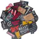 12PCS Random Tactical Morale Patches Bundle, Full Embroidery Loop and Hook Fasten Patches Set for Caps, Bags, Backpacks, Harness, Vest, Military Uniforms,Tactical Gears Etc