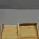 Spice Rack Organizer for Cabinet, 3 Tier Expandable Bamboo Spice Storage, Great for Kitchen Cabinet, Cupboard,Pantry and More