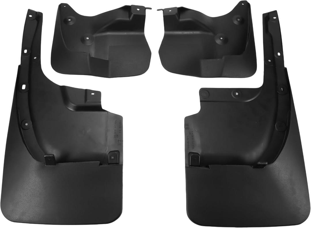 Mud Flaps Splash Guards for Toyota Land Cruiser FJ200 2010-2015 Front & Rear Mud Guards W/Mount Accessories