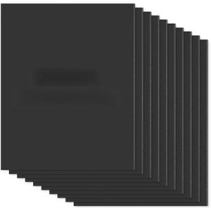 Mat Board Center Premium Black Foam Core Board 16x20 in 3/16" Thick 10 Pack