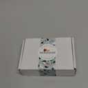 WOGOZAN 2x3 Mini Picture Frame for Fujifilm Instax Mini 12/11/99/41/40/SE/EVO Classic Polaroid Frames 2.15x3.4 Inches Photo Wallet Sized Picture Frame with Protective Film (Grey) (10 Pack)