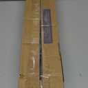 Coat Rack Freestanding, 56 to 125 inch Adjustable Tension Rod Hanger with 12 Hooks for Hanging Coat, Plant,Jacket, Hat, Scarf, Suitable for Living Room, Balcony, Kitchen Black