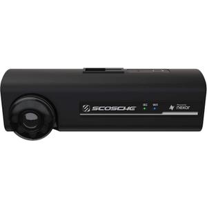 Scosche NEXC2128-XCES0 Full HD Two-Way Smart Dash Cam Powered by Nexar with Suction Cup and 128GB Memory