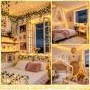 JMEXSUSS 200 LED String Lights Indoor Outdoor Clear Wire, Connectable Warm White Christmas String Lights for Bedroom, 66 Ft Twinkle Fairy Light Plug in for Wedding Home Tree Yard Patio Spring Decor