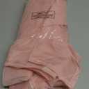 Linentalks Rose Pink Sheer Canopy Bed Scarf for Queen and Full Size, Luxury Bed Drapes Valance, Four Poster Bed Curtains, Bed Valances 52" X 228", One Panel