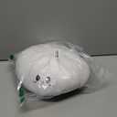 Giant Dumpling Stress Ball, Big Steamed Bun Plush Pillow Fidget Toy, Helps with Stress Relief Squeeze Ball for Kids & Adults (White)